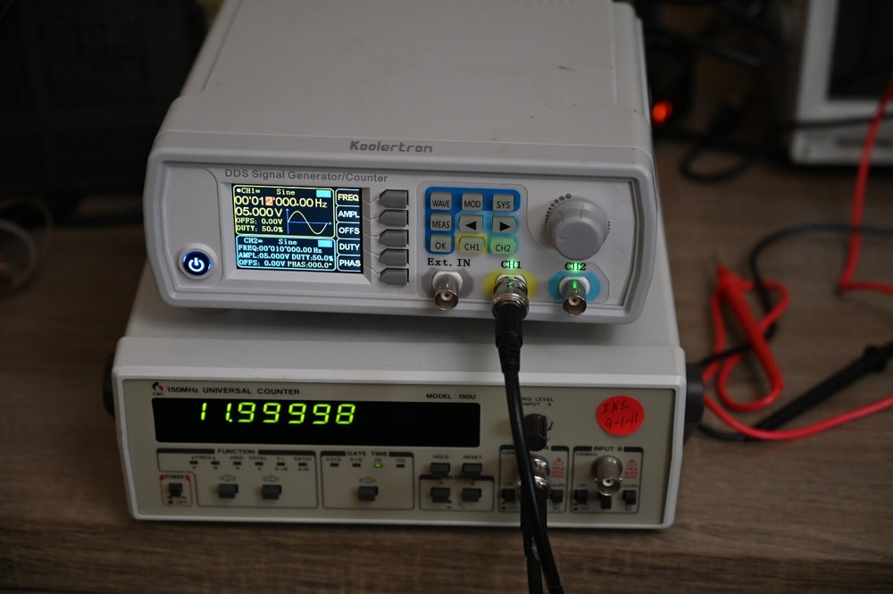 C&C 150MHz Universal Counter Model 150U