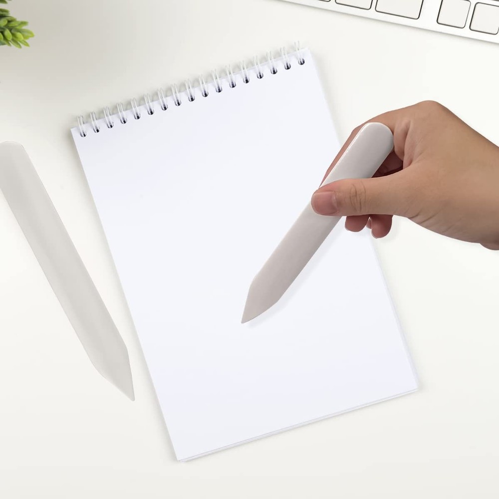 Genuine Bone Folder 2PCS Creaser Bookbinding Tool Scoring Kit for Letter Open...