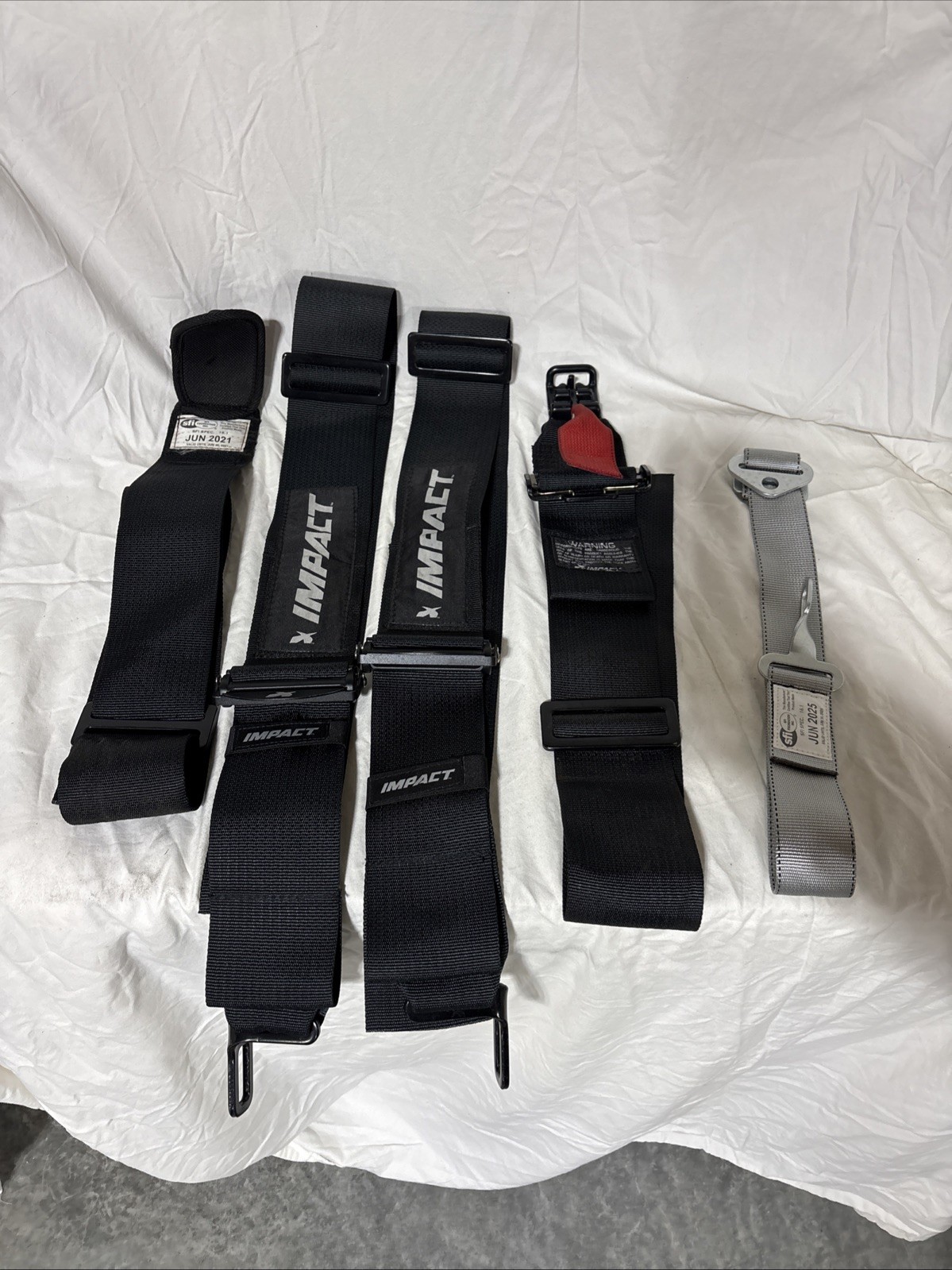 Impact Five Point Racing Safety Belt Harness