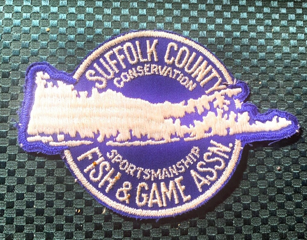 Vintage Suffolk County NY Conservation Embroidary Patch