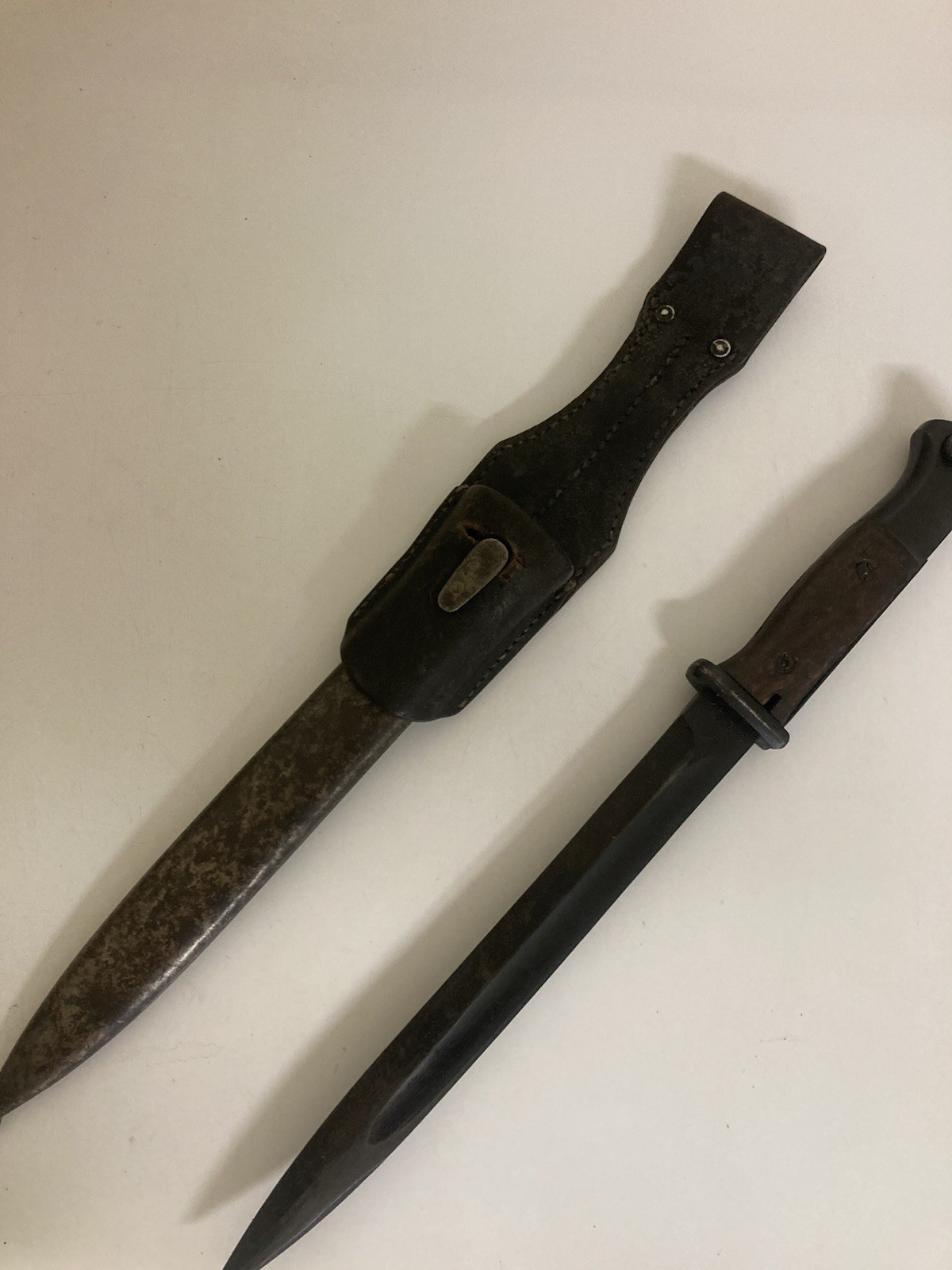 German K98 Bayonet With Frog