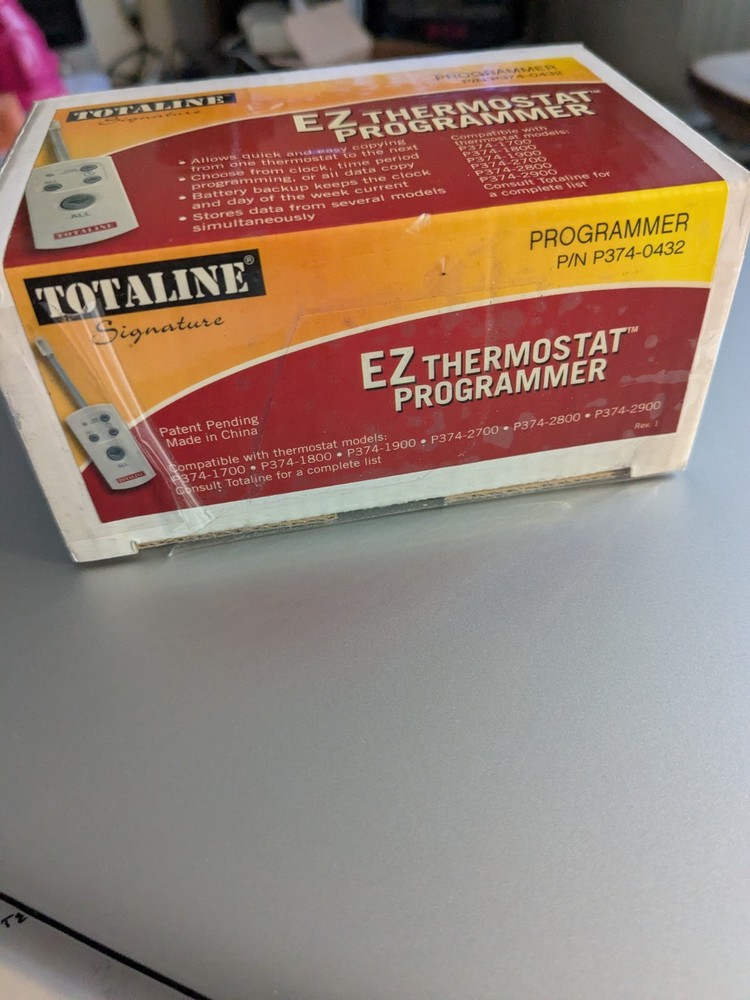 Totaline EZ Thermostat Programmer P374-0432 NIB