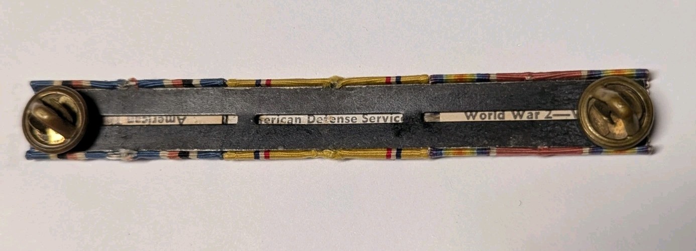 WW2 US Navy / USMC Ribbons - Am Campaign - AM Defense - WW2 Victory - CB