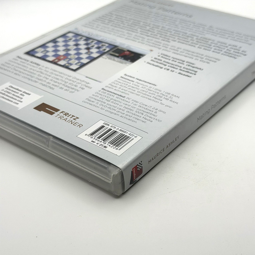 Fritz Trainer Mating Patterns Maurice Ashley - Chessbase PC DVD-ROM