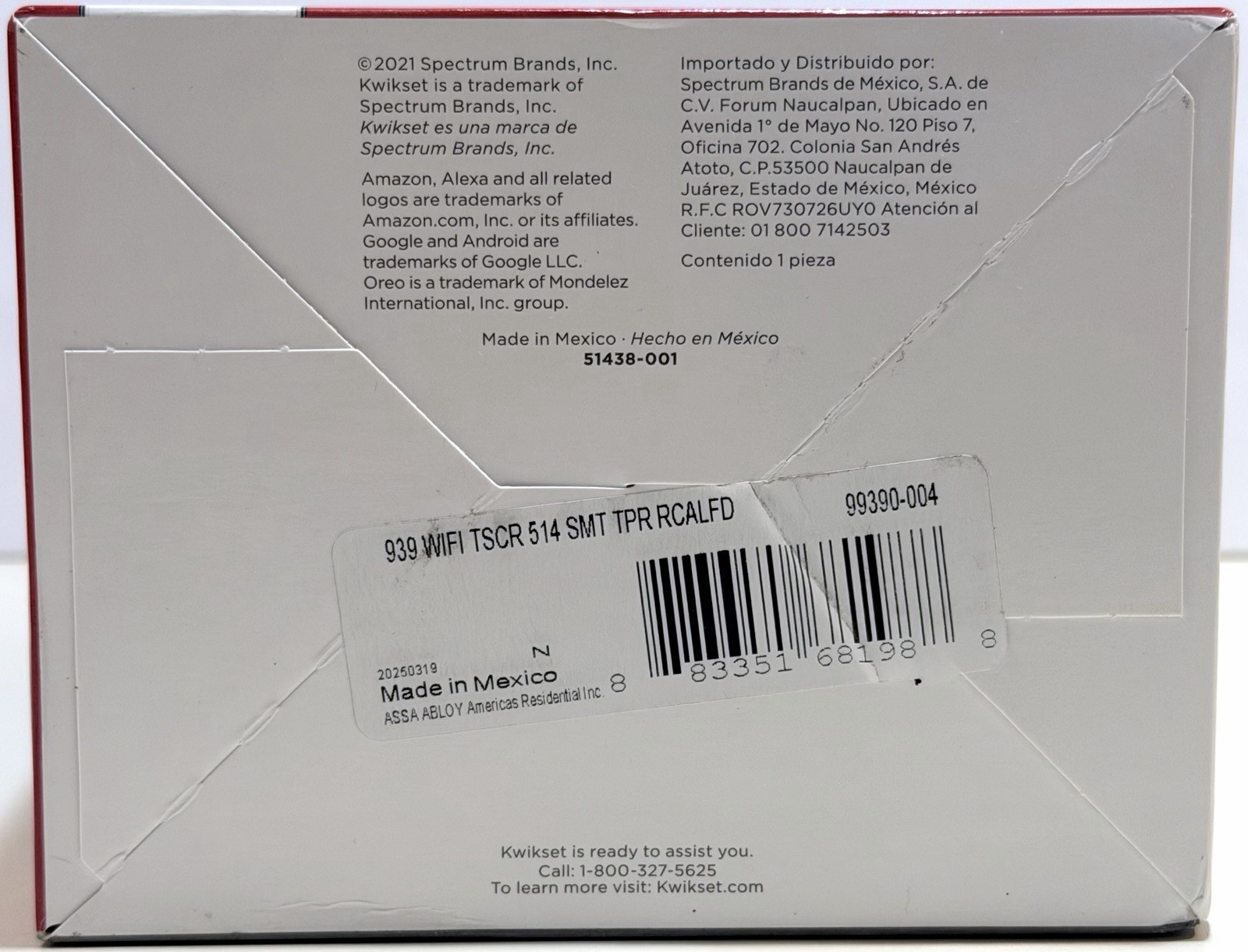 Kwikset Touchscreen Wi-Fi Enabled Smart Lock. Keyless Entry Matte Black. New.