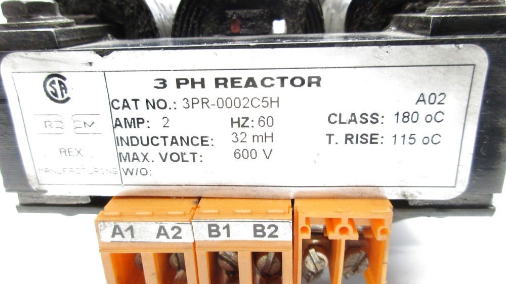 REX MANUFACTURING 3PR-0002C5H UNMP