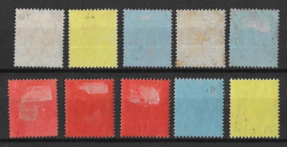Mauritius 1904 Badge Issues Mint & Used (10v)