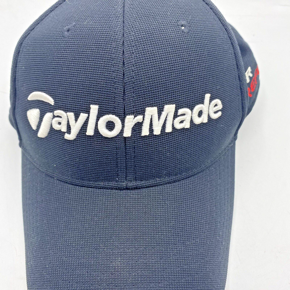 TaylorMade SLDR Tour Preferred Black Strapback Adjustable Golf Hat