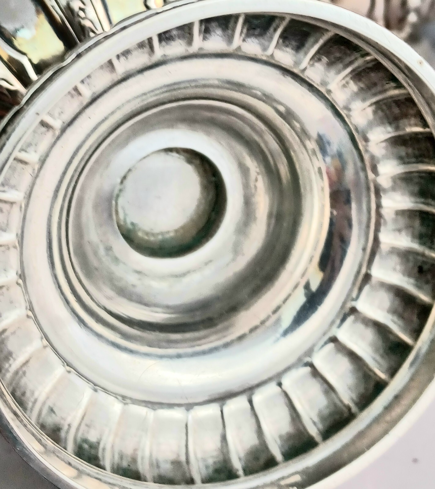 Pair of Hanau? Sterling Great Very Large Casters 10 1/4"