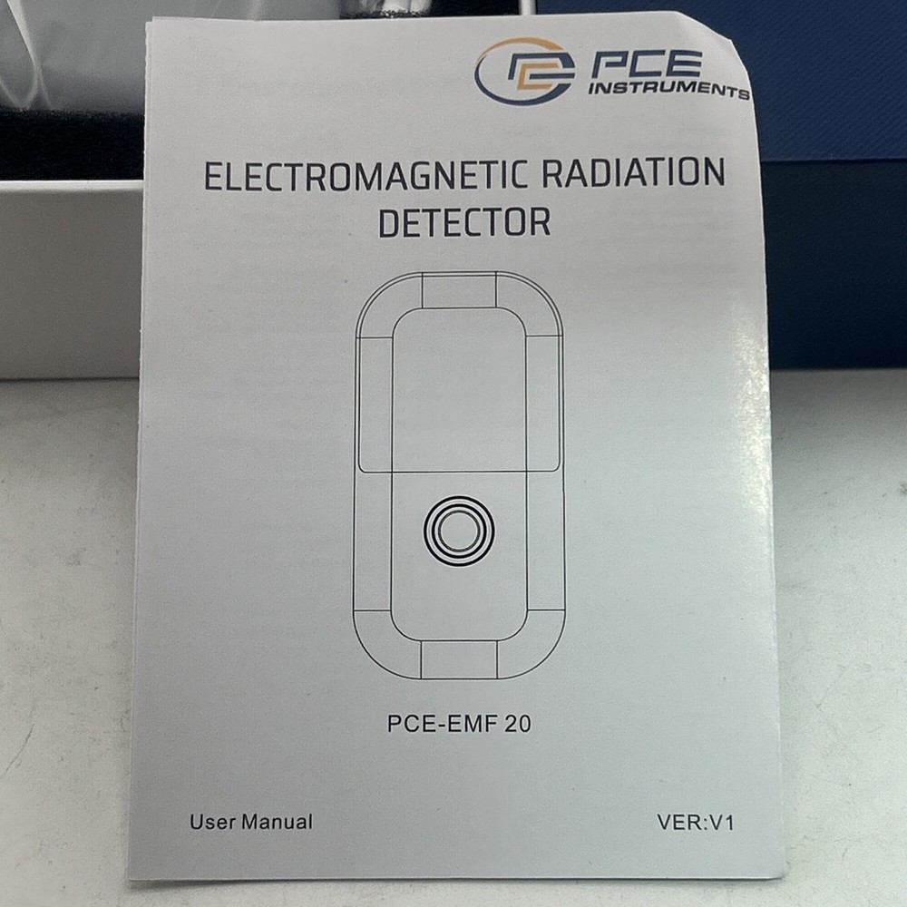 PCE INSTRUMENTS ELECTROMAGNETIC FIELD DETECTOR AND MAGNETOMETER (PCE-EMF 20)