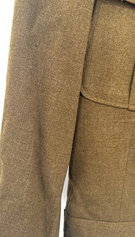 WWII Army Coat Jacket Brown