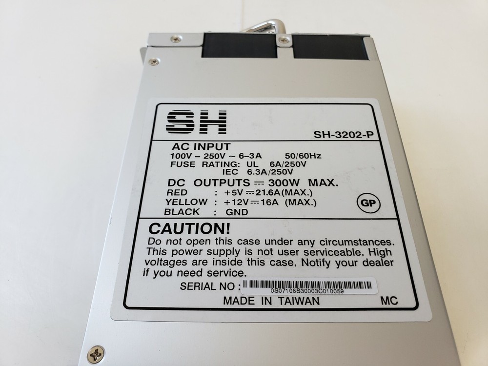 SH SH-3202-P 300W Max Server Power Supply