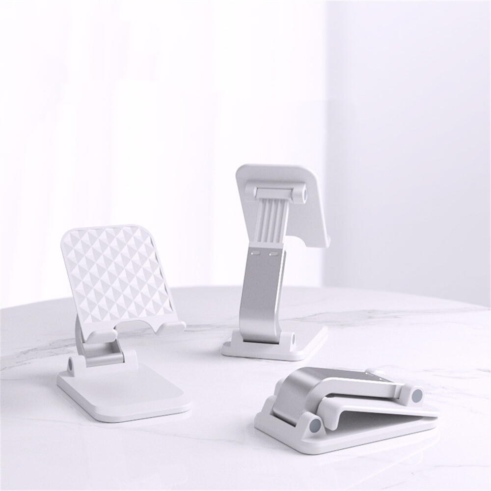 Foldable Cell Phone Tablet Desk Stand Holder Mount Cradle Adjustable