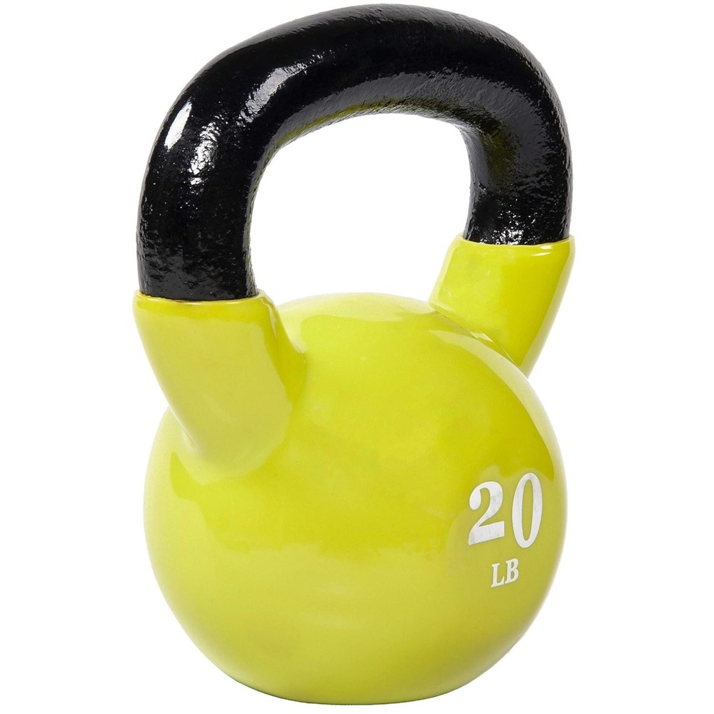 Color-Coded Non-Rolling Kettlebell
