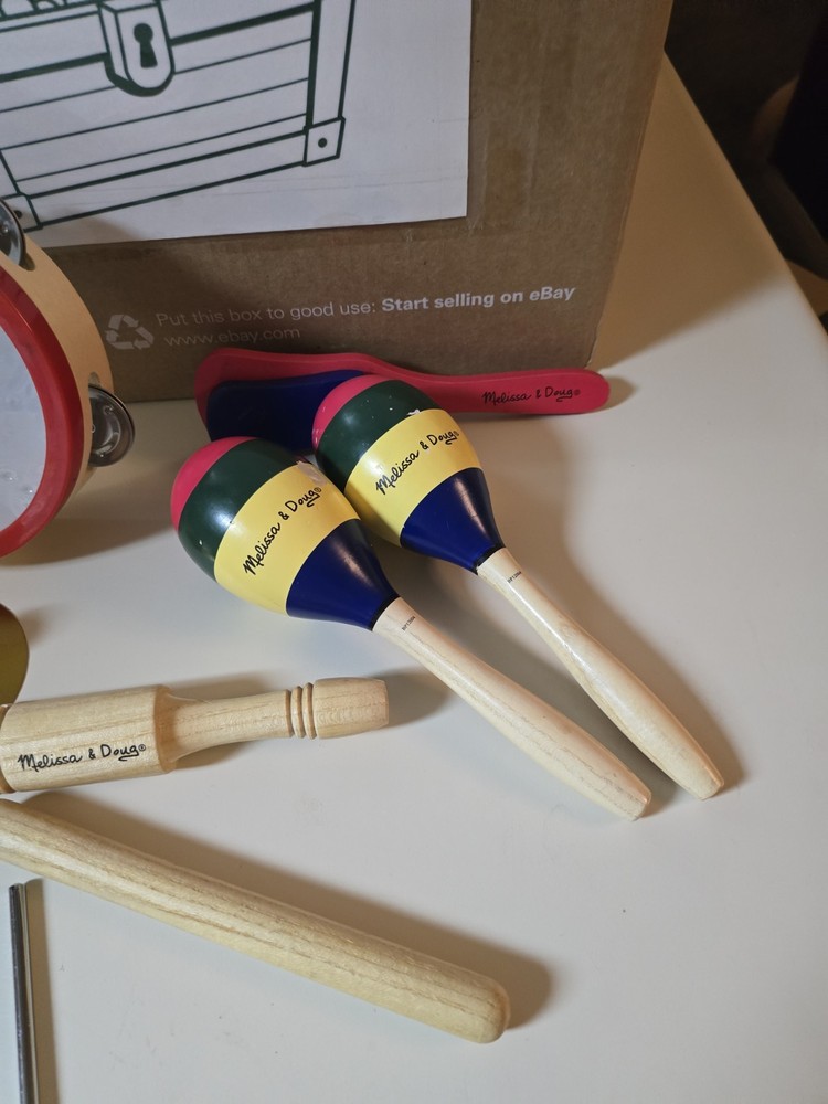 Melissa And Doug Musical Instruments Set Great Shape