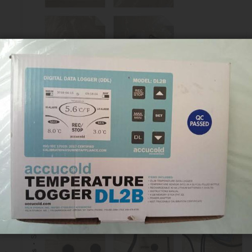 Accucold Temperature Logger DL2B (DDL) Digital Data Logger