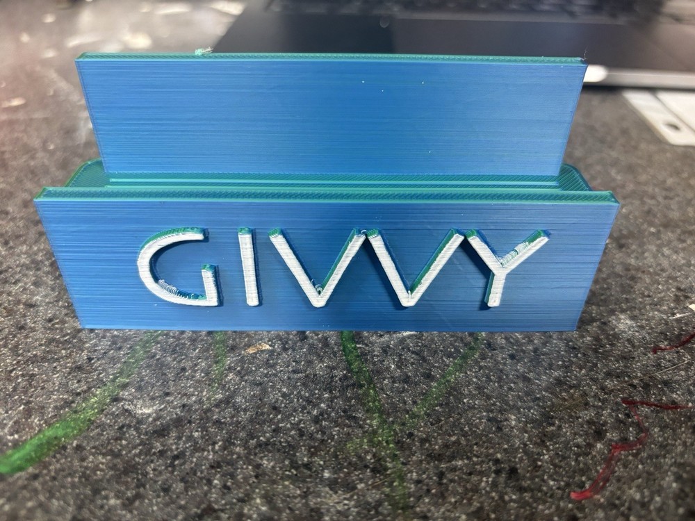 3d Printed Card Stand