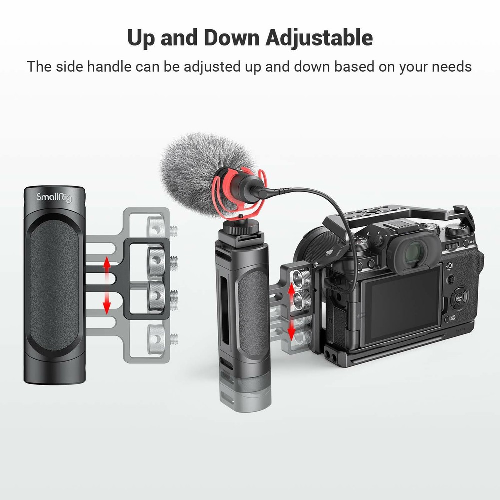 SmallRig Mini Side Handle Left/ Right Handgrip for Camera Cage/LED Lights -2916
