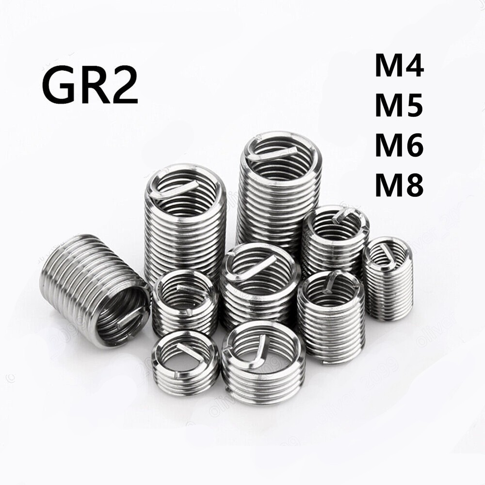 Titanium Helicoil Insert Wire Thread Insert Thread Repair M4 M5 M6 M8