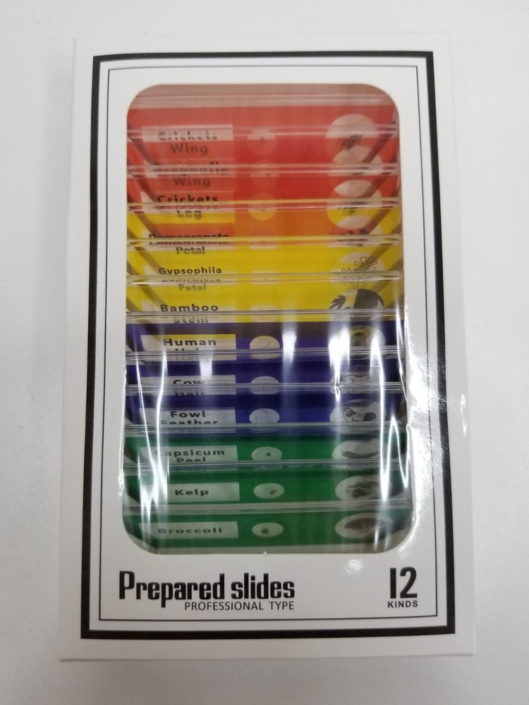 Prepared Microscope Slides Plants And Insects Home School Educational