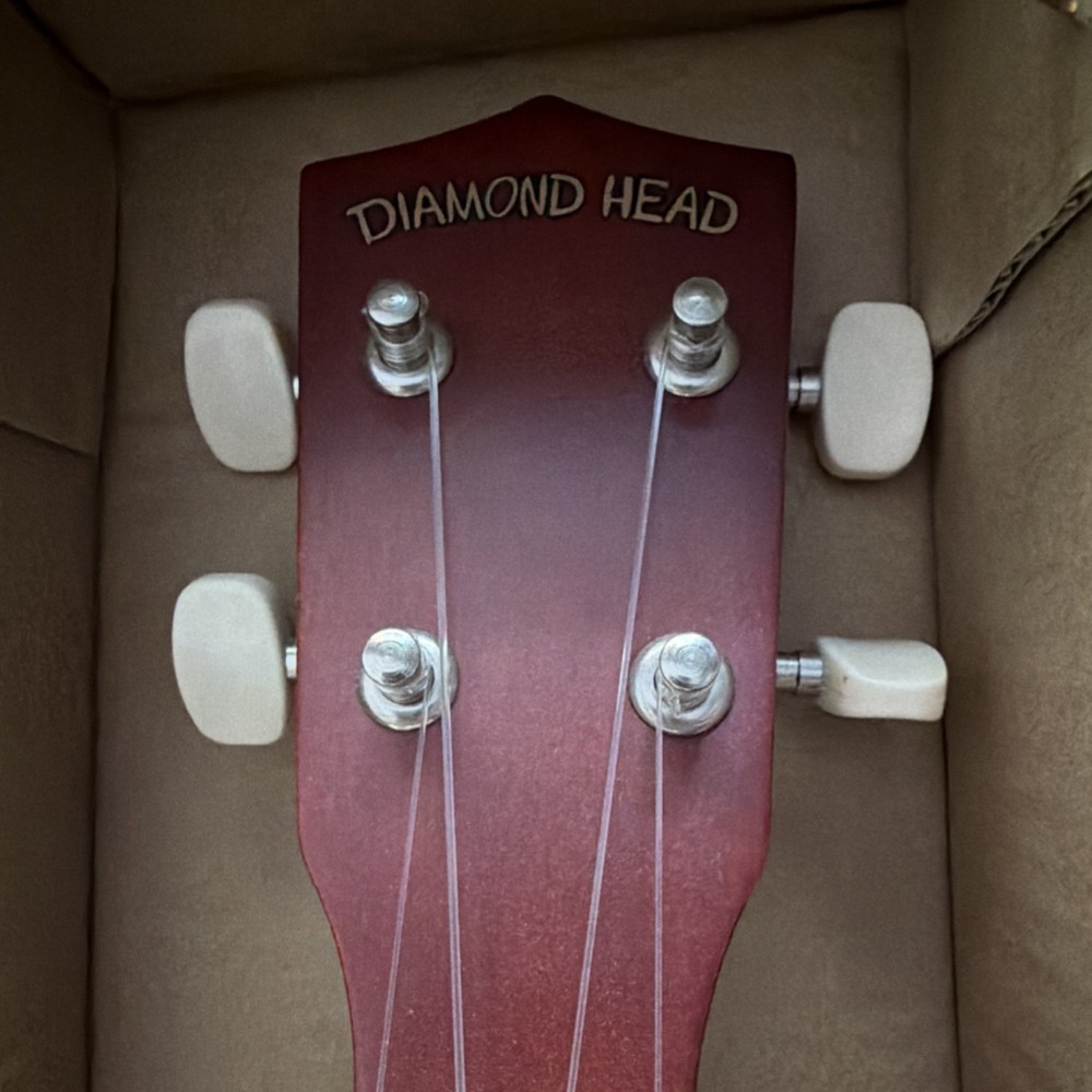 Diamond Head Acoustic Ukulele 4-String Matte Brown w/ Bag