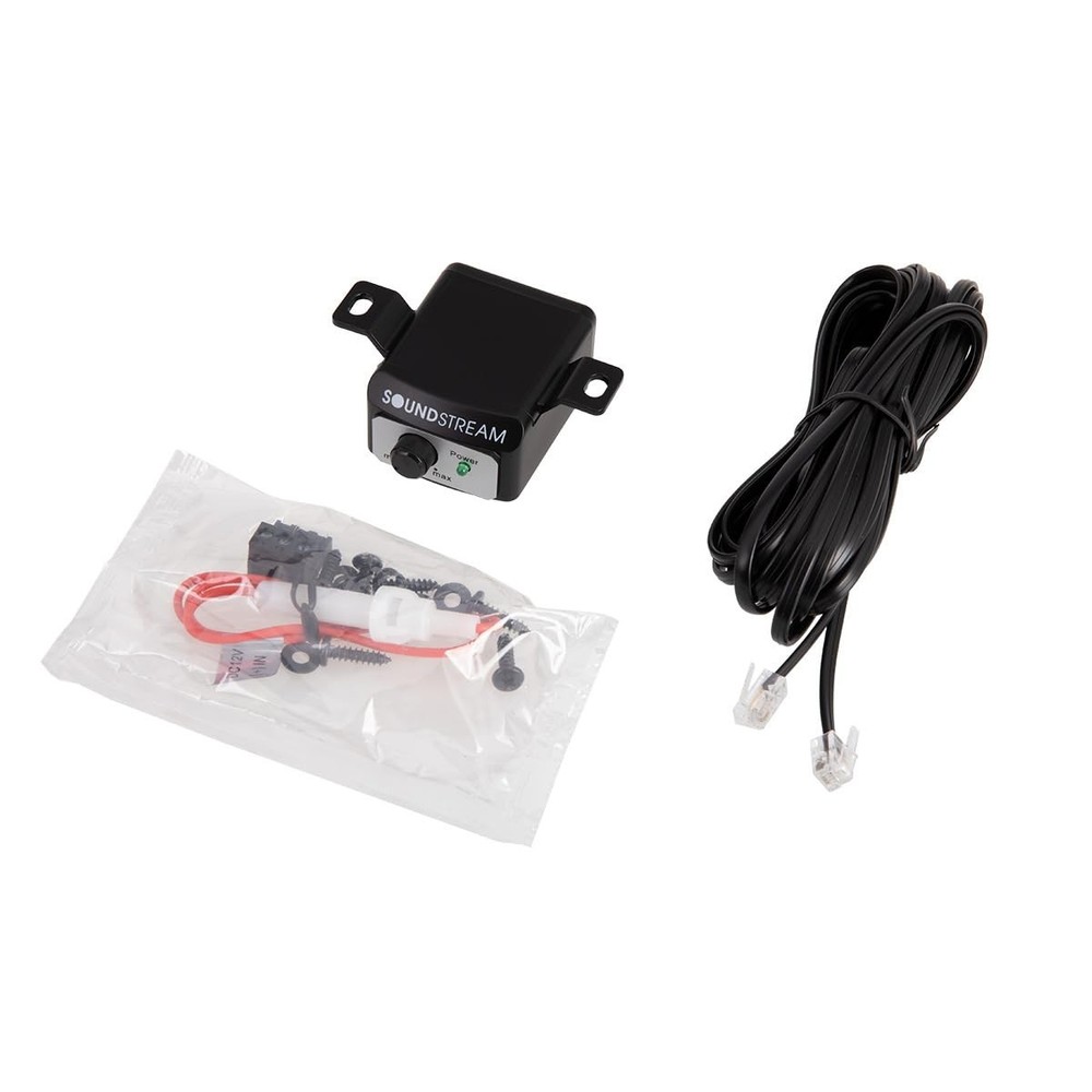 Compact Bass Processor with Dash Mount Control & Balanced Inputs for Car Audio