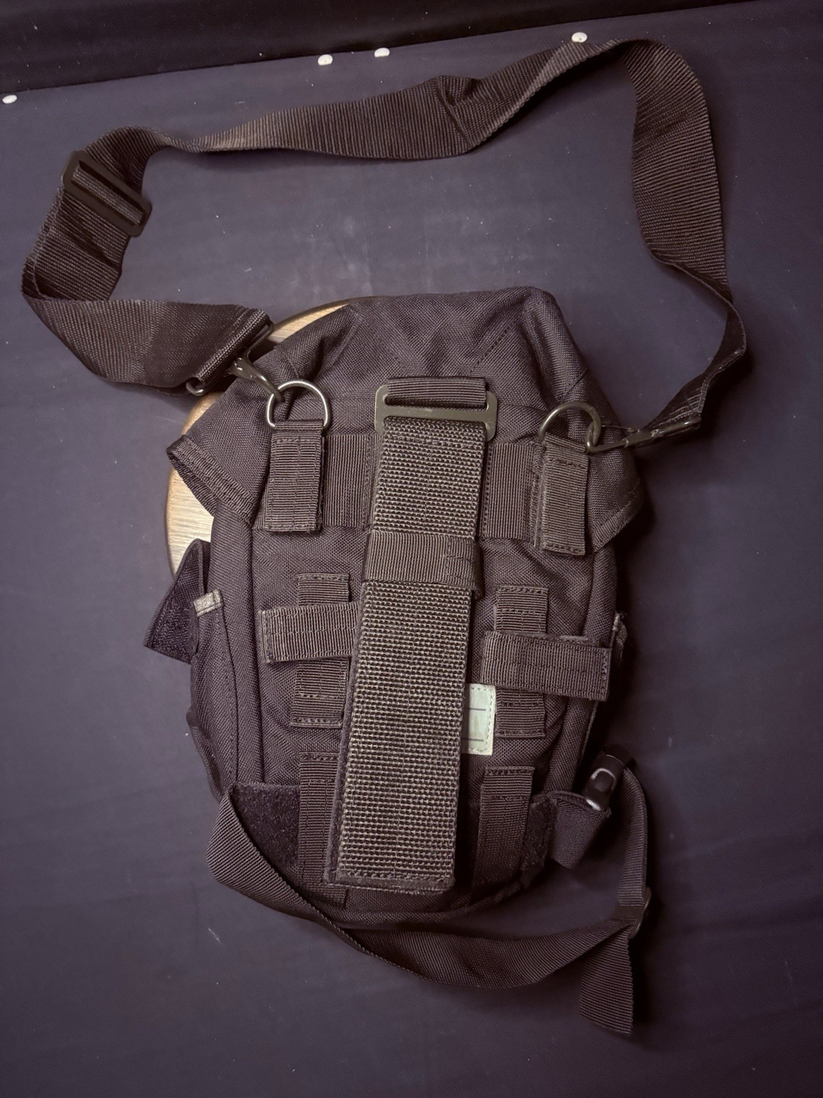 Gas Mask Or Large Utility Pouch Drop Leg w/Suede EMT Tactical Military Hunting