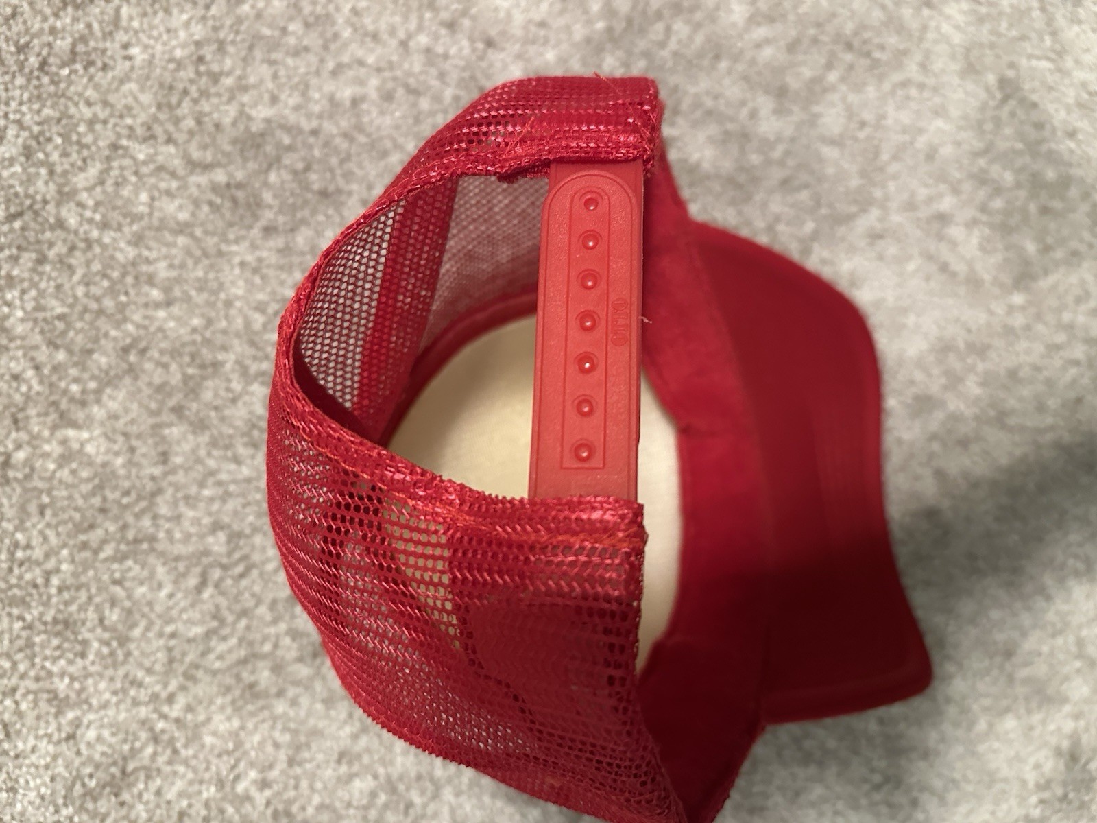 Wienerschnitzel "WORLD'S MOST WANTED WEINER" Baseball Cap HAT Red HOT DOG