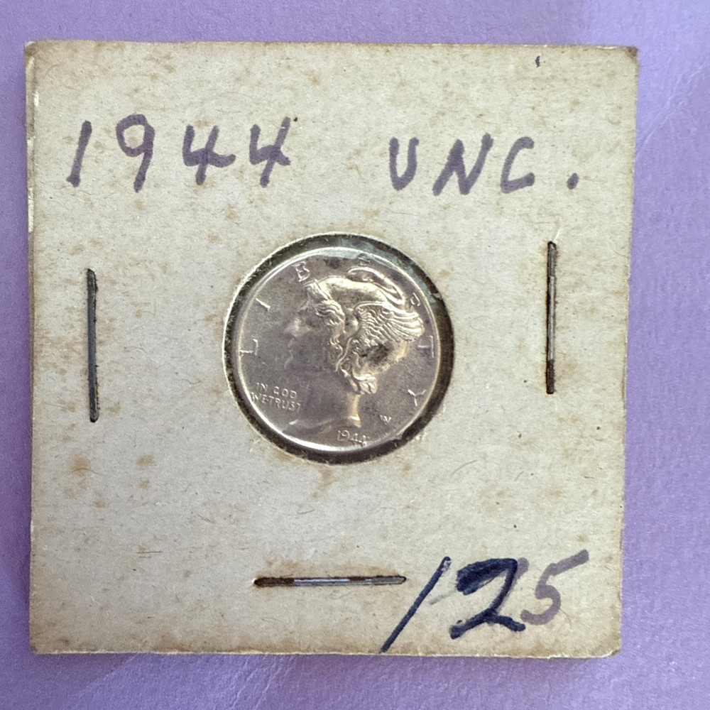 1944 Mercury Dime Uncirculated