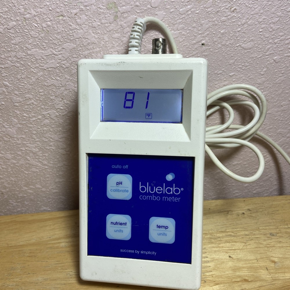 Bluelab Combo Meter pH / Nutrient / Temperature READ DESCRIPTION