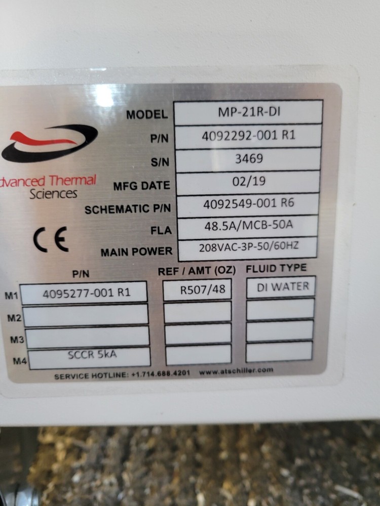 advanced thermal sciences constant temp heater/chiller