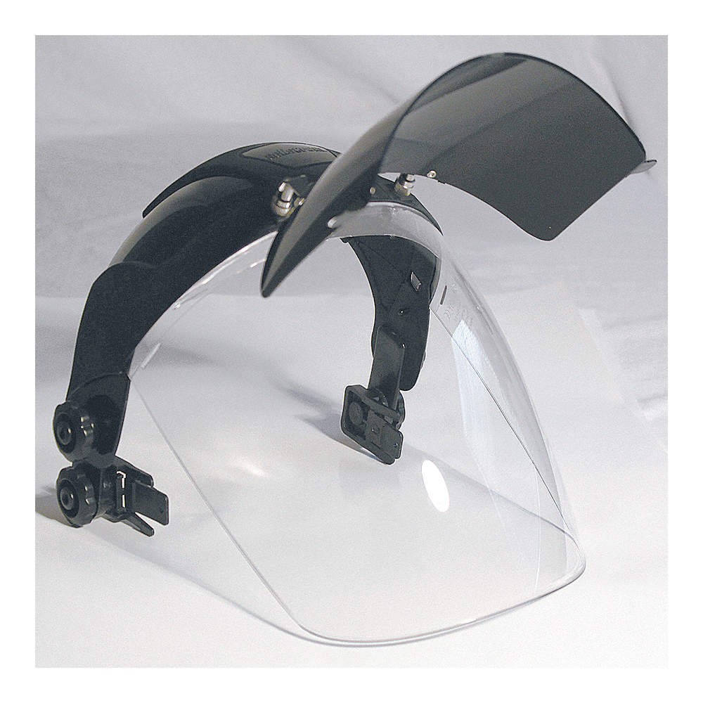SELLSTROM S32182 Faceshield Visor,Clear,Polycarbonate 35YZ33