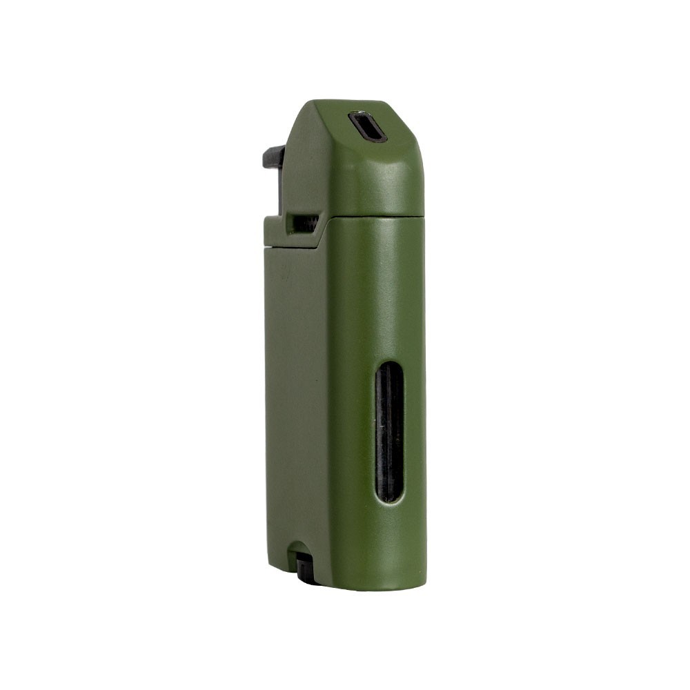 Vertigo Page Flat Flame Torch Lighter – Sleek Pocket Design
