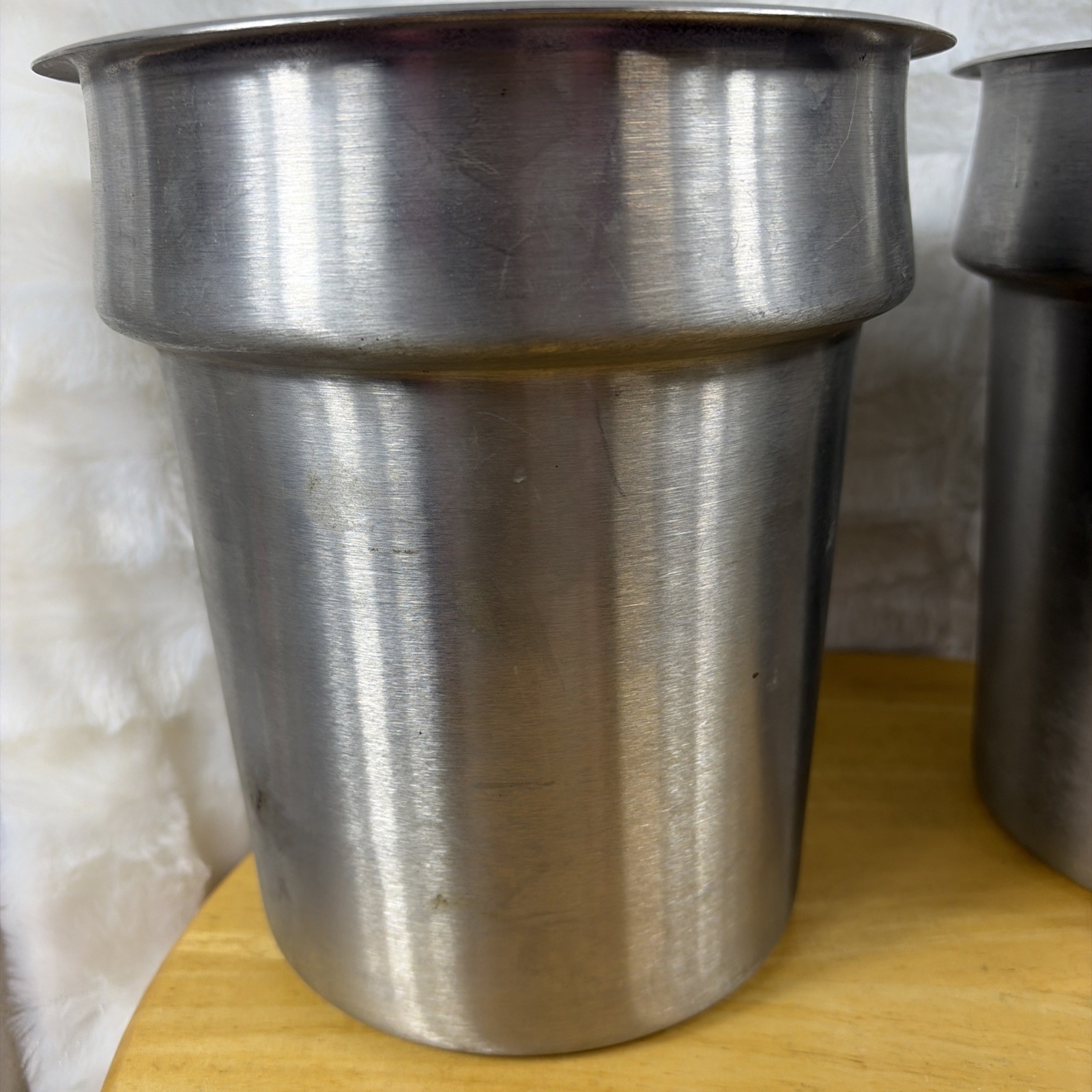 Vollrath 78164 Satin Finish Stainless Steel 4.13 Quart Insert Steam Table Pans