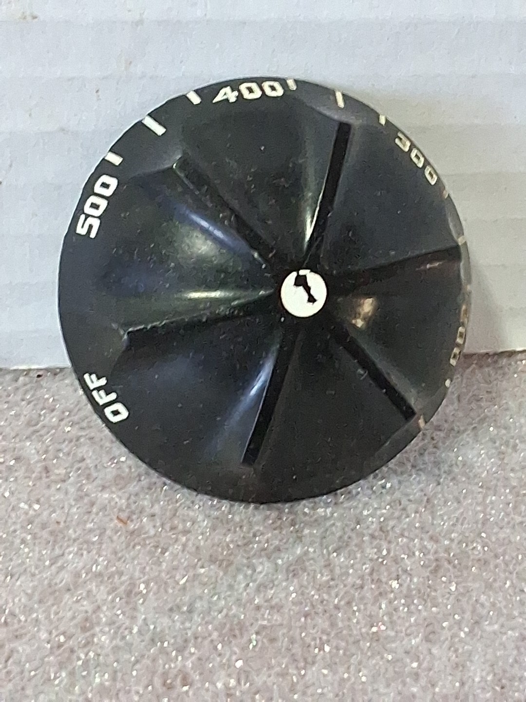 Vtg Bakelite On Off Temperature Control Knob GE Roaster 123C19 Replacement Part