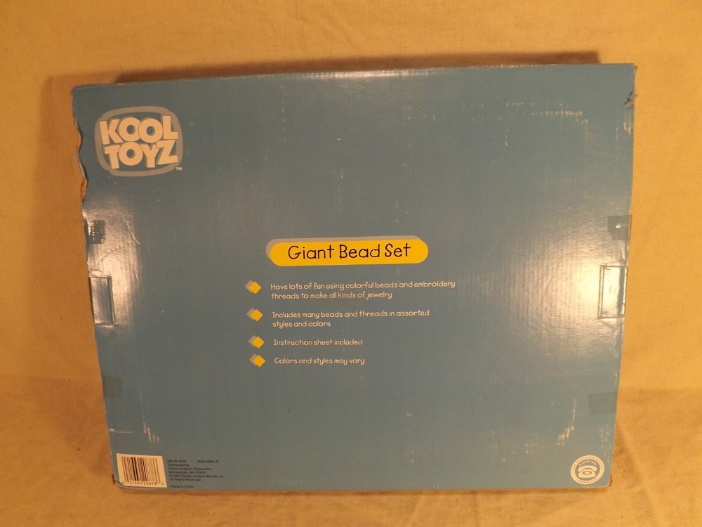 KOOL TOYZ GIANT BEAD SET