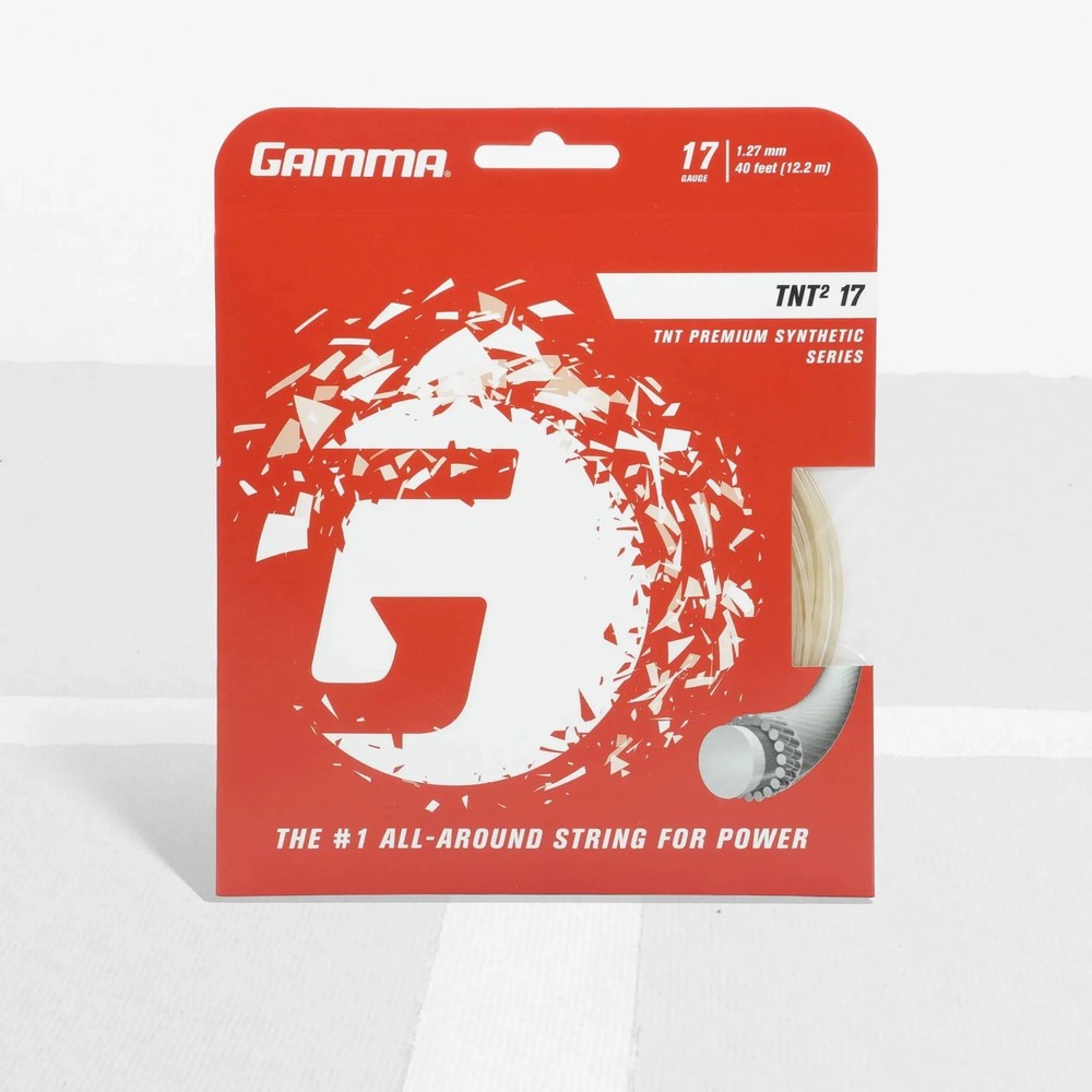 Gamma TNT2 Tennis String, Power, Control & Durability
