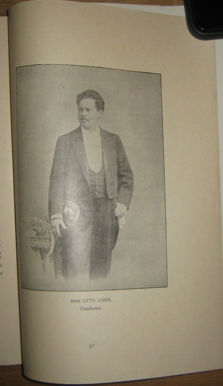 Souvenir Season Of Wagner Opera In German 1895-96, by Damrosch Opera Co.