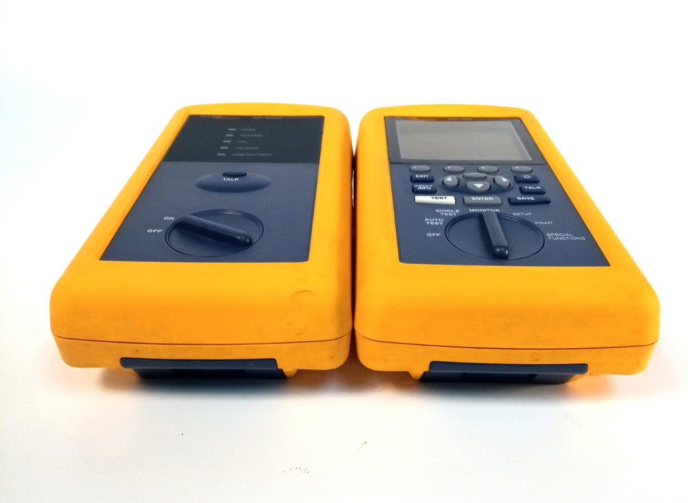 Fluke Networks DSP-4000 Cable Analyzer + DSP-4000SR Smart Remote