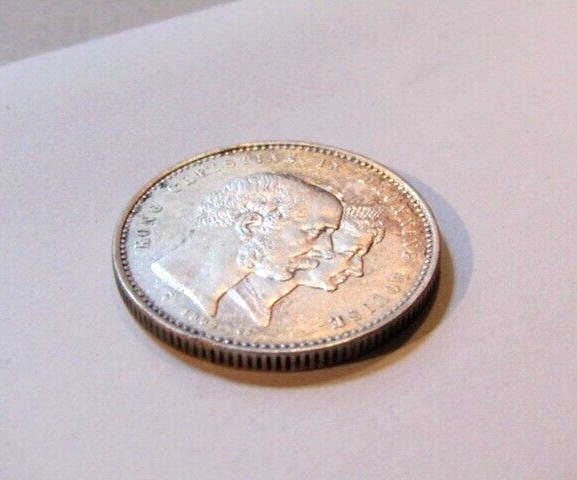 Denmark 1892 2 Kroner Silver Coin