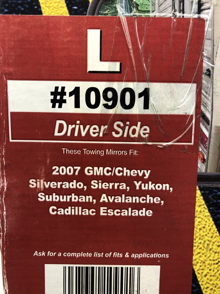 CIPA Mirror 10901 Custom Towing Mirror GMC/Chevy Left Side Driver Side 2007