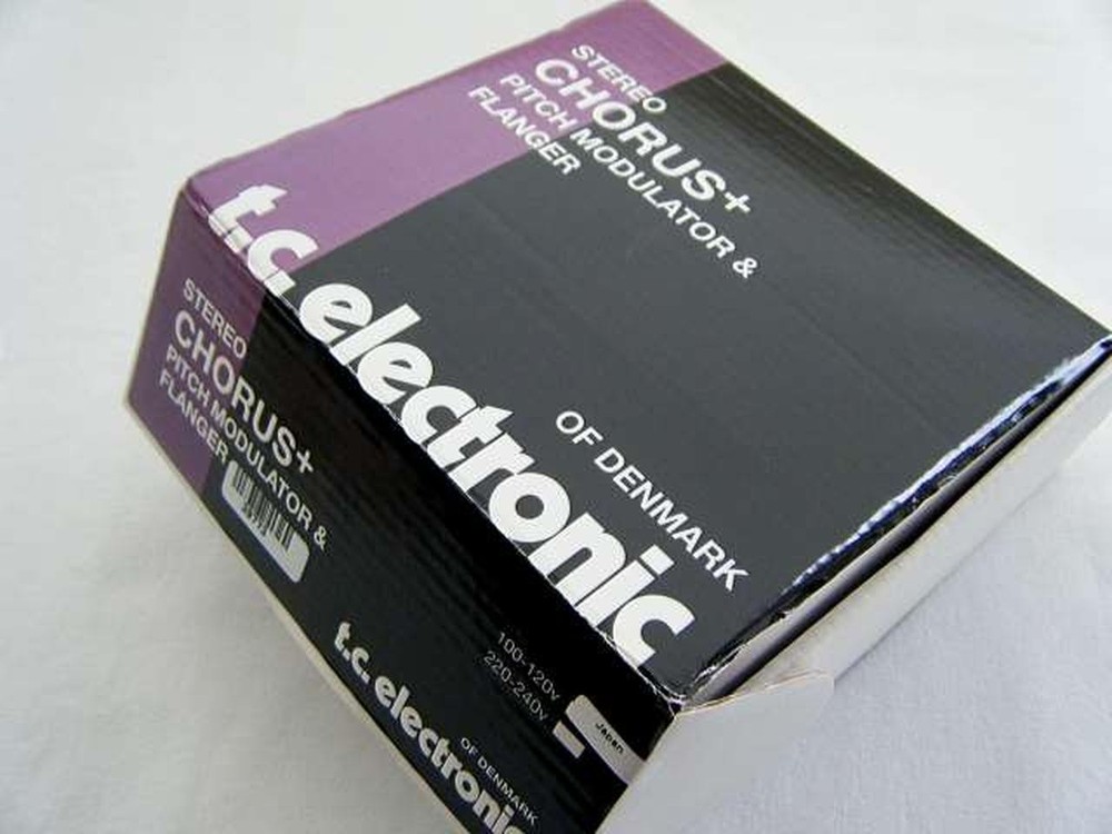 Tc Electronic Stereo Chorus Plus Flanger Effector
