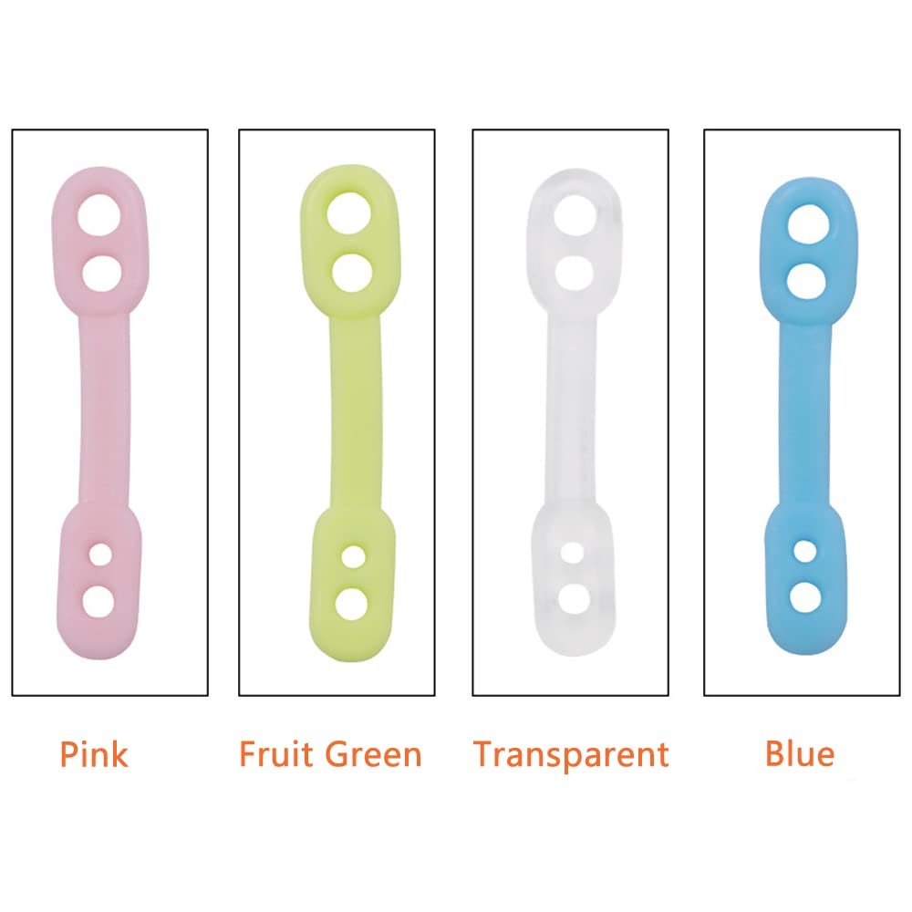 20 Pack Clothes Hangers Windproof Lock Straps Buckle Shockproof Non Falling S...