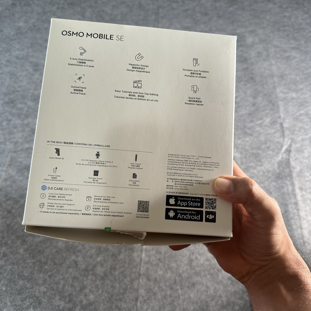 DJI Osmo Mobile SE Smartphone Gimbal Stabilizer - Used