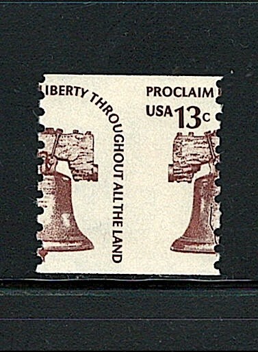 Errors Mint US Single (Misperf) Stamp, Scott# 1618, (MNH)