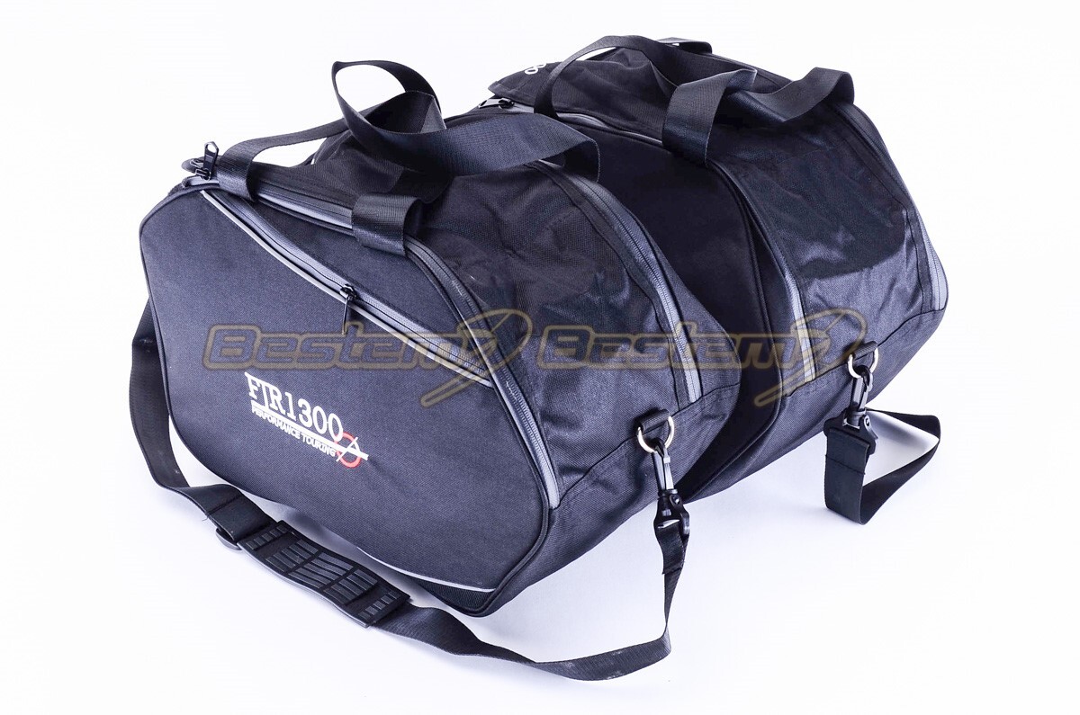 Yamaha FJR1300 FJR 1300 Saddlebag Side Case Trunk Liner Bag Liners Bags, Black