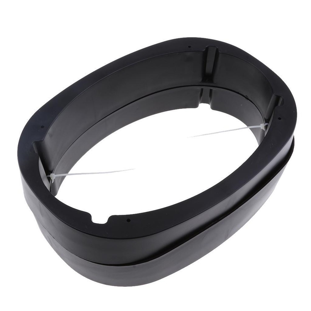 2Pieces 6"x9"  Stereo Speaker Spacer Plastic Adaptor Hollow Slope Type