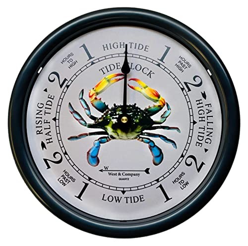 Black Crab Tide Clock