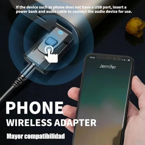 USB Bluetooth Transmitter for TV with Clear Sound Quality Plug and Play