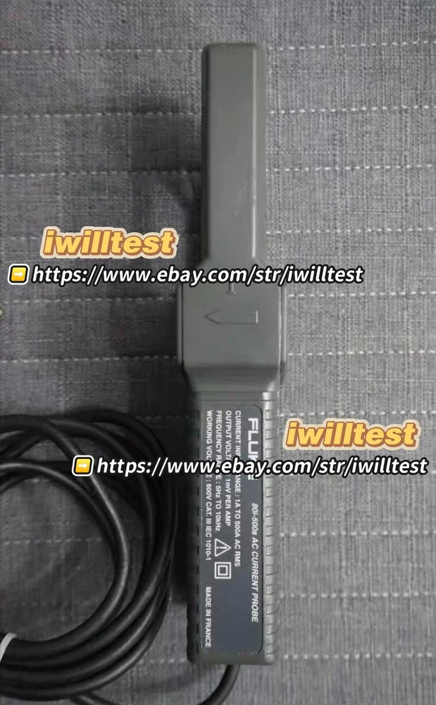 Fluke 80i-500s current clamp *IW